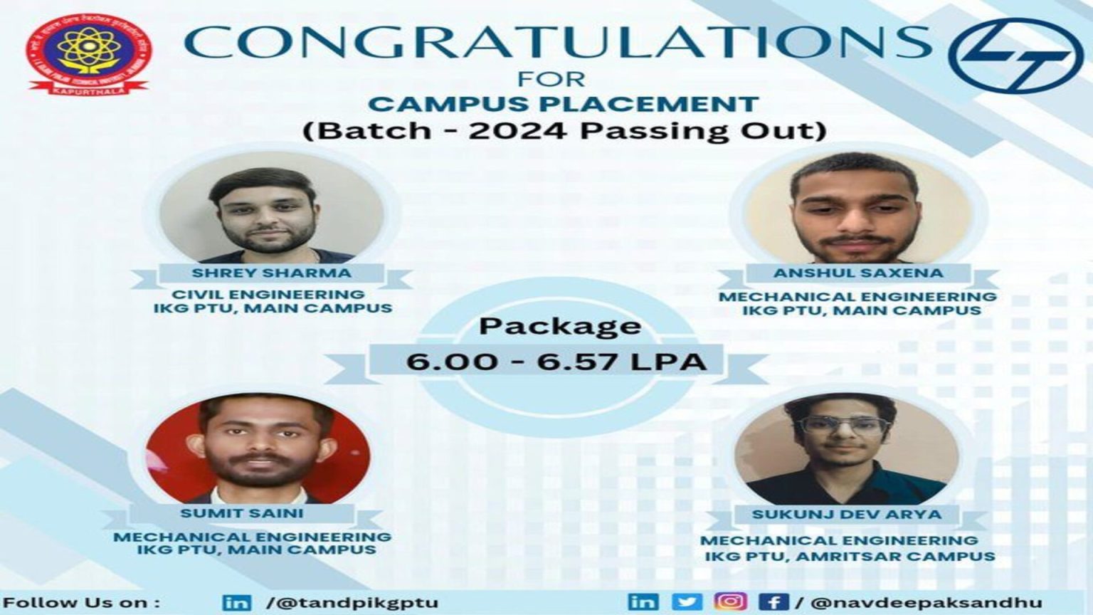 LT Placement